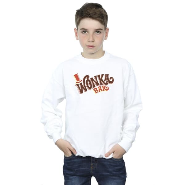 Willy Wonka Pojkar Bar Logo Sweatshirt