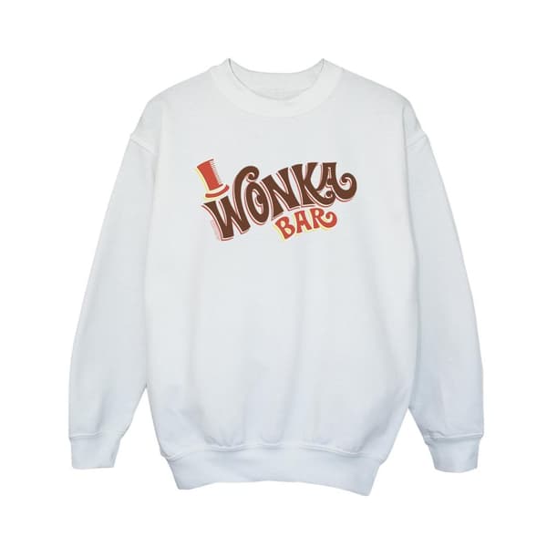Willy Wonka Pojkar Bar Logo Sweatshirt