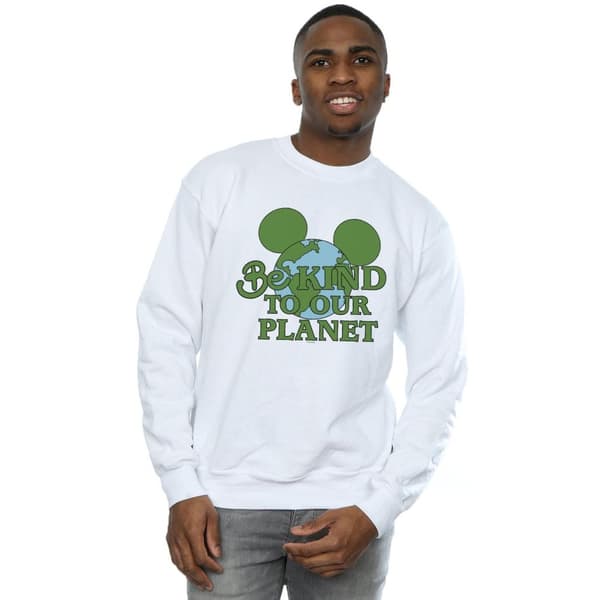 Disney Mens Mickey Mouse Be Kind Sweatshirt