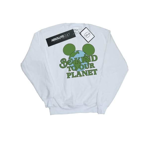 Disney Mens Mickey Mouse Be Kind Sweatshirt
