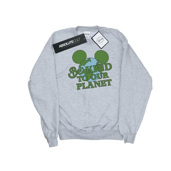 Disney Mens Mickey Mouse Be Kind Sweatshirt
