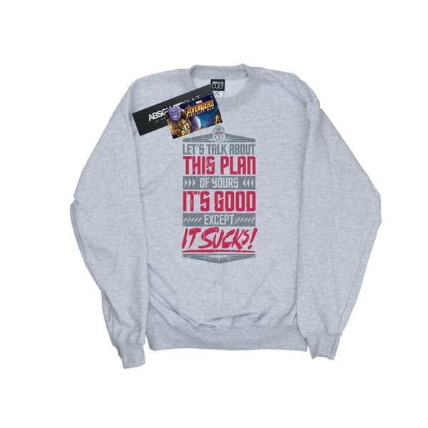 Marvel Boys Avengers Infinity War It Sucks Sweatshirt