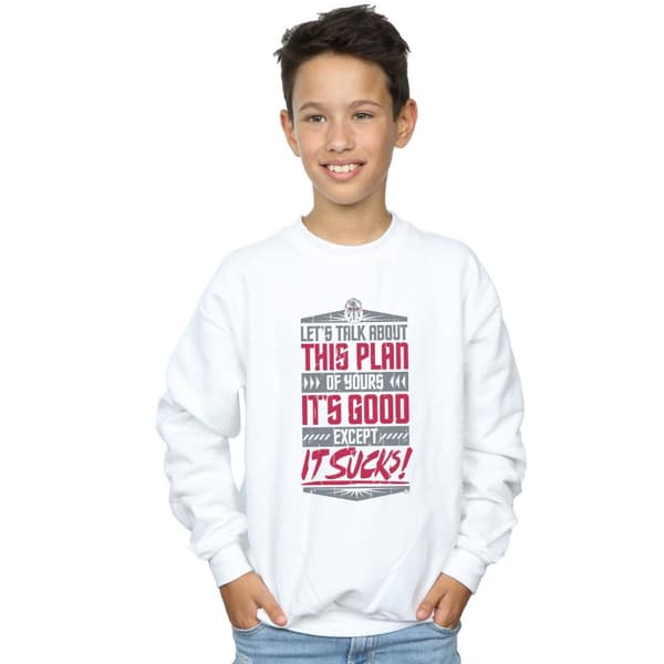Marvel Boys Avengers Infinity War It Sucks Sweatshirt