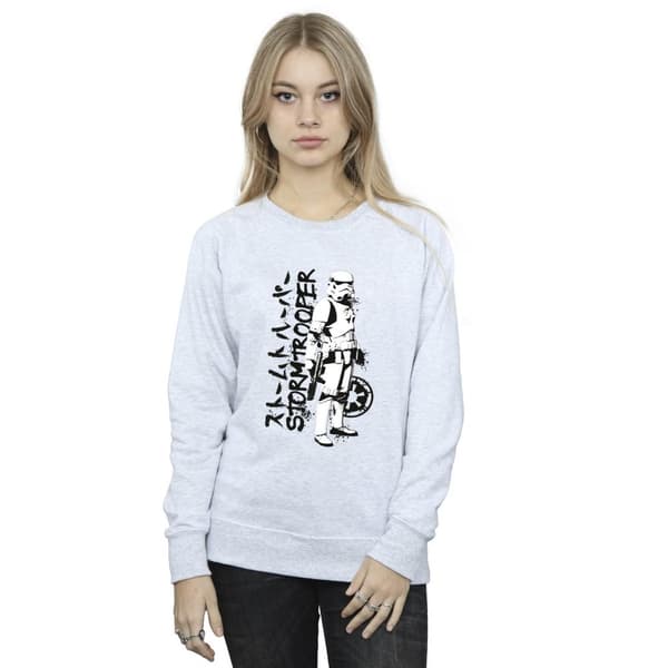Star Wars Womens/Ladies Japanese Stormtrooper Sweatshirt