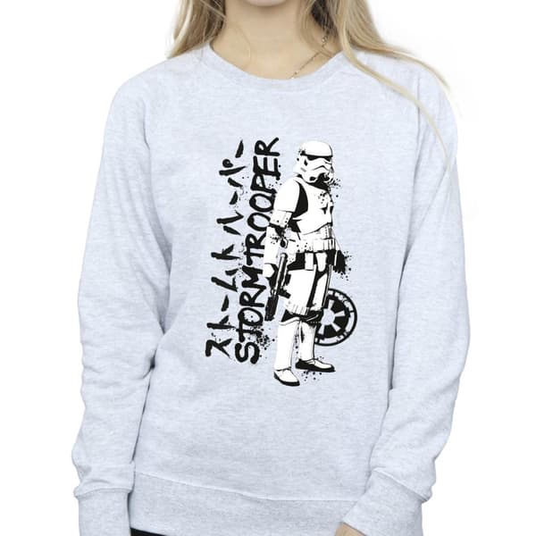 Star Wars Womens/Ladies Japanese Stormtrooper Sweatshirt