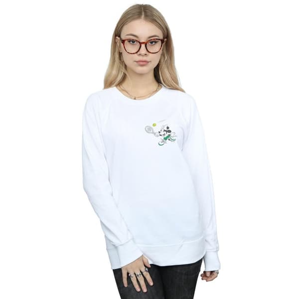 Disney Dam/kvinnor Minnie Mouse Tennis Sweatshirt med brösttryck