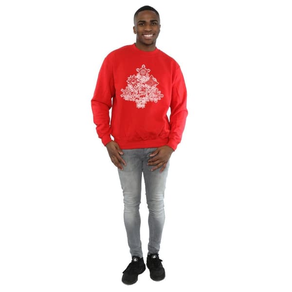 Marvel Sweatshirt med julgran för herrar