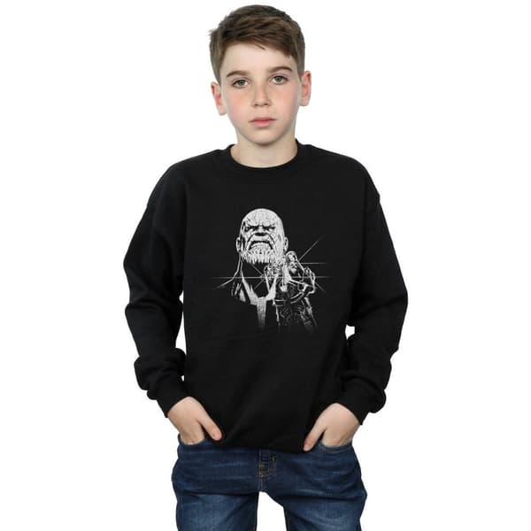 Marvel Pojkar Avengers Infinity War Fierce Thanos Sweatshirt