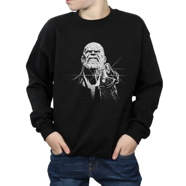 Marvel Pojkar Avengers Infinity War Fierce Thanos Sweatshirt