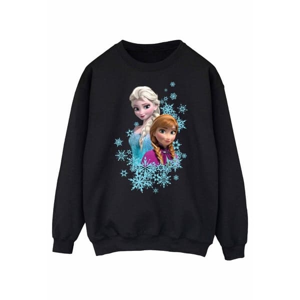 Disney Womens/Ladies Frozen Elsa And Anna Sisters Sweatshirt