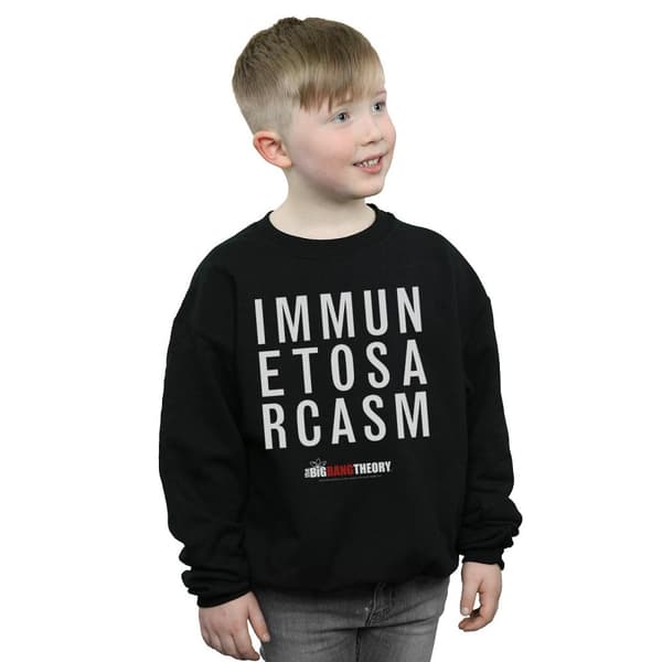 The Big Bang Theory Boys Immune To Sarcasm Sweatshirt
