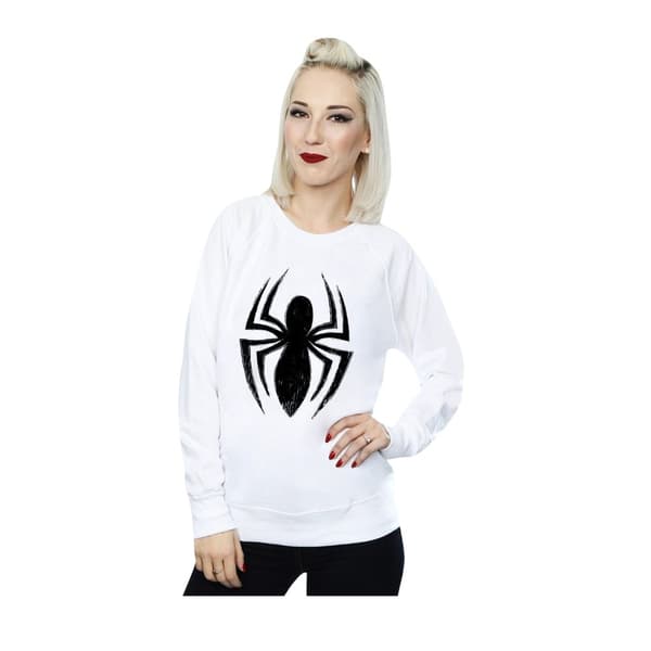 Marvel Dam/Tjej Spider-Man Ultimate Spider Logo Sweatshirt