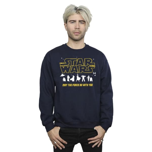 Star Wars Herr Silhouettes Force Sweatshirt
