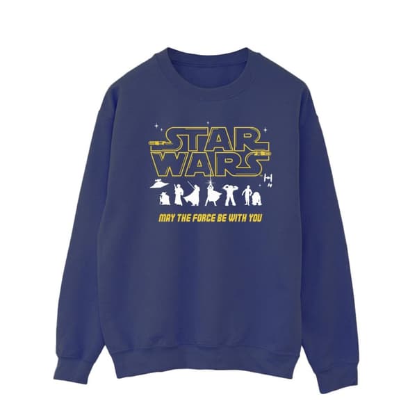 Star Wars Herr Silhouettes Force Sweatshirt