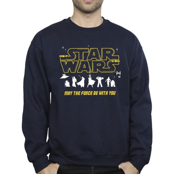 Star Wars Herr Silhouettes Force Sweatshirt