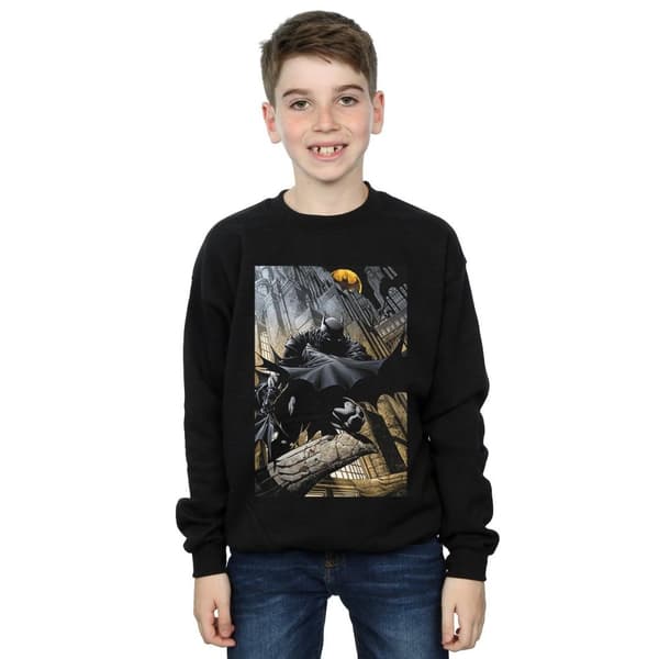 DC Comics Boys Batman Night Gotham City Sweatshirt