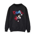 Miniatyrbild 1 av 3: Disney Dam/Tjej Musse Pigg Mål Striker Pose Sweatshirt