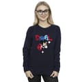 Miniatyrbild 2 av 3: Disney Dam/Tjej Musse Pigg Mål Striker Pose Sweatshirt