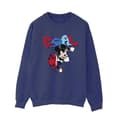Miniatyrbild 1 av 3: Disney Dam/Tjej Musse Pigg Mål Striker Pose Sweatshirt