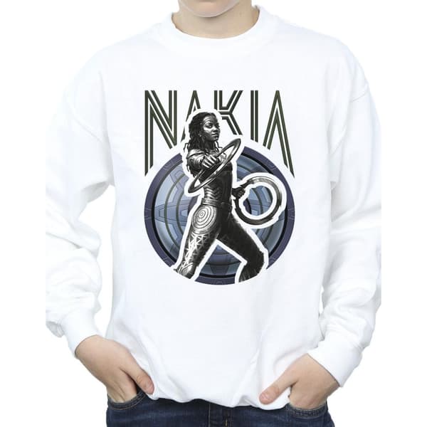 Marvel Wakanda Forever Nakia Shield-tröja för pojkar