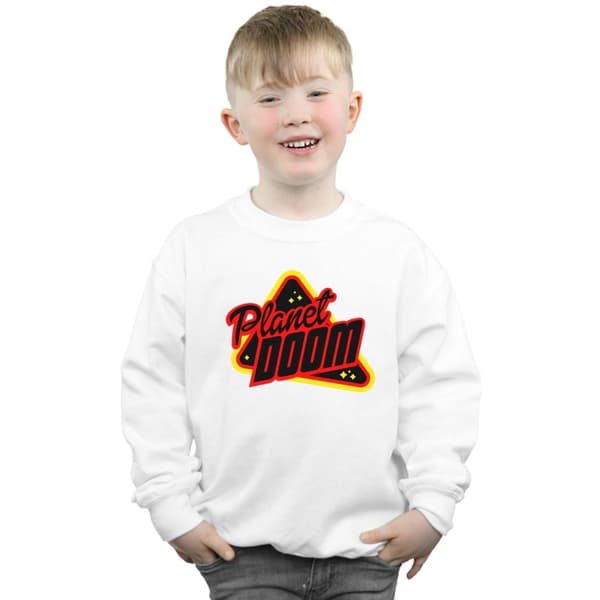 Ready Player One Boys Planet Doom Logo Sweatshirt