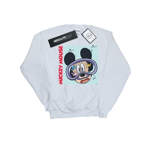 Disney Dam/Tjej Musse Pigg Under Vatten Sweatshirt