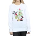 Miniatyrbillede 3 af 5: Disney Womens/Ladies Mickey And Minnie Christmas Tree Sweatshirt