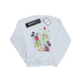 Miniatyrbillede 1 af 5: Disney Womens/Ladies Mickey And Minnie Christmas Tree Sweatshirt