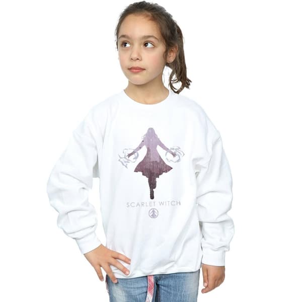 Marvel Girls Scarlet Witch Silhouette Sweatshirt