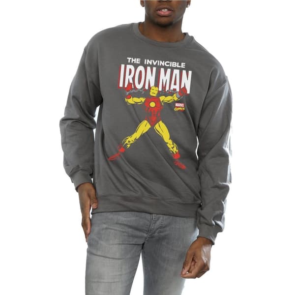 Marvel Sweatshirt med Iron Man-kedjor för herrar