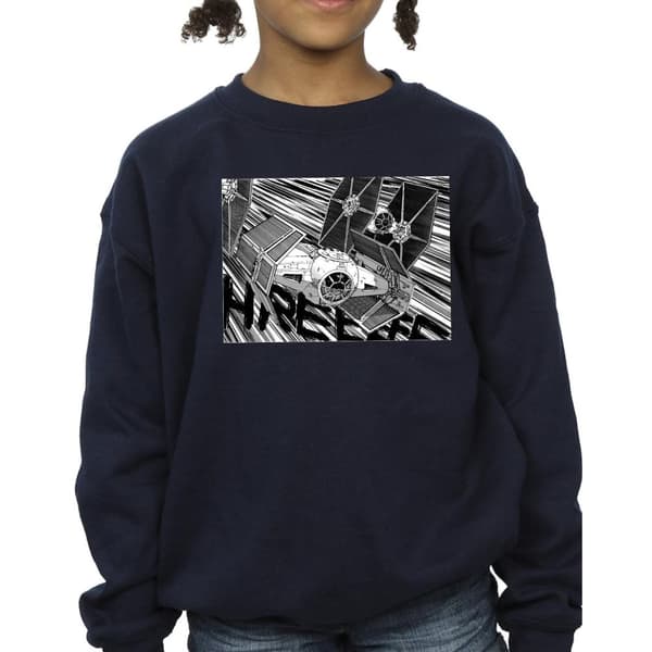 Star Wars Girls Anime Plane Sweatshirt