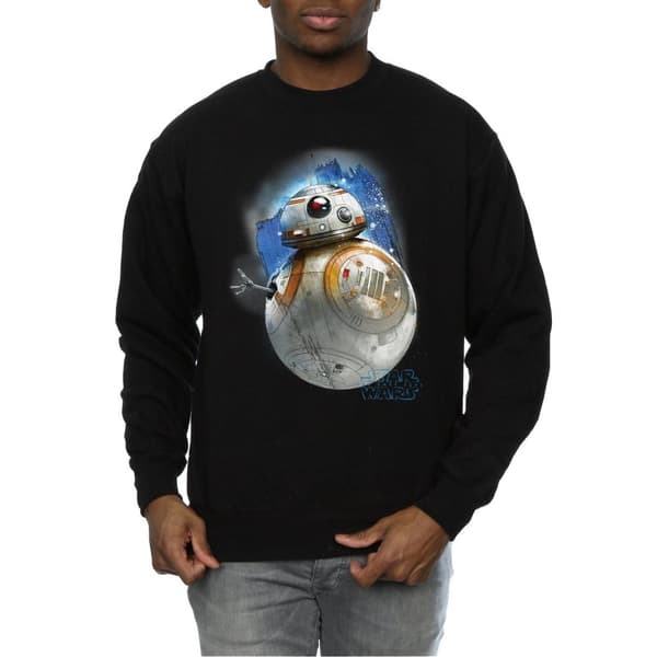 Star Wars Mens The Last Jedi BB-8 Brushed Sweatshirt