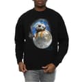 Miniatyrbilde 3 av 5: Star Wars Mens The Last Jedi BB-8 Brushed Sweatshirt