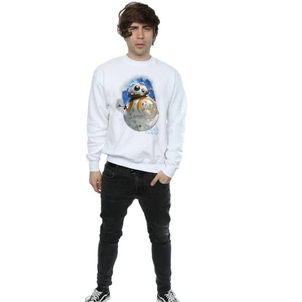 Star Wars Mens The Last Jedi BB-8 Brushed Sweatshirt