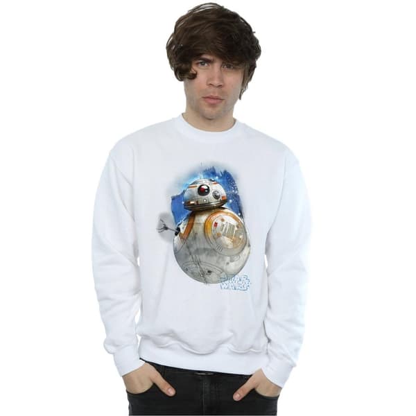 Star Wars Mens The Last Jedi BB-8 Brushed Sweatshirt