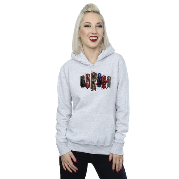 DC Comics Dam/Lady Justice League Movie Team Hexagons Hoodie
