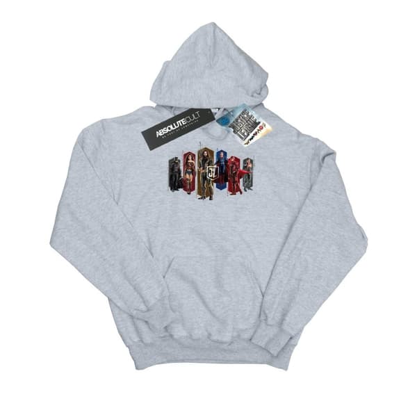 DC Comics Dam/Lady Justice League Movie Team Hexagons Hoodie