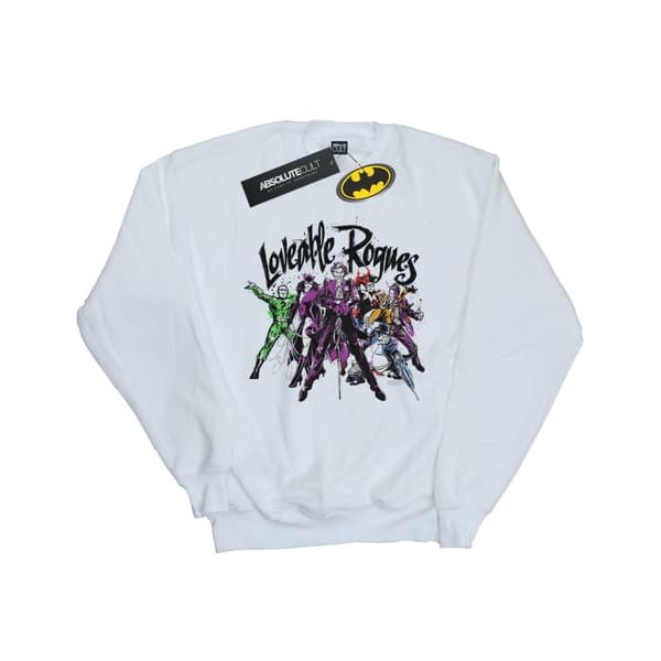 DC Comics Boys Batman Loveable Rogues Sweatshirt