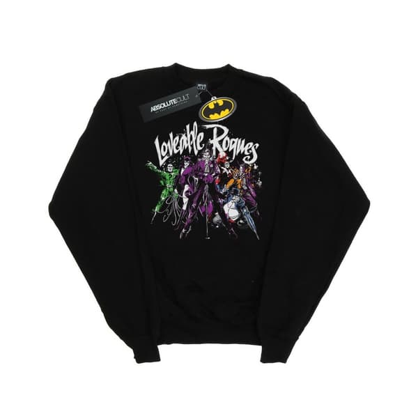 DC Comics Boys Batman Loveable Rogues Sweatshirt