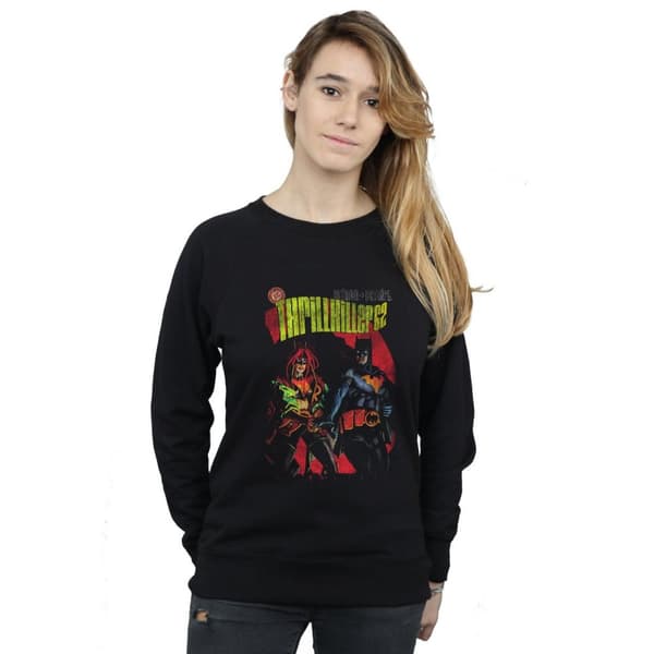 DC Comics Womens/Ladies Batman And Batgirl Thrilkiller 62 Sweatshirt