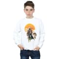 Pikkukuva 2 / 3: Star Wars Boys The Mandalorian Sunset Poster Sweatshirt