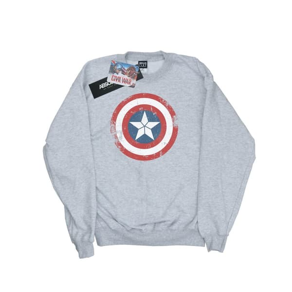 Marvel Sweatshirt med sköld och tryck från Captain America Civil War för flickor