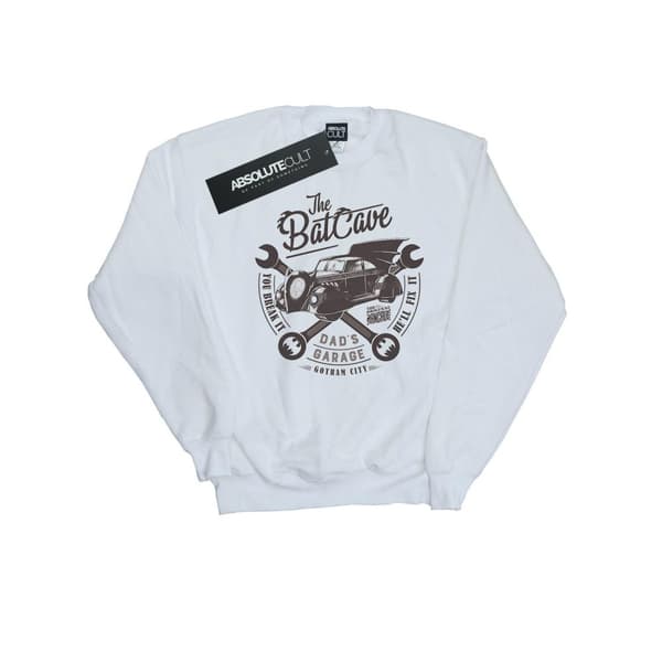 DC Comics Boys Batman Dad´s Garage Sweatshirt
