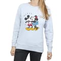 Pikkukuva 3 / 5: Disney Womens/Ladies Mickey Mouse Mickey And Minnie Kiss Sweatshirt
