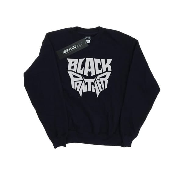 Marvel Sweatshirt med emblem och ord från Svarta Pantrarna - dam/dam