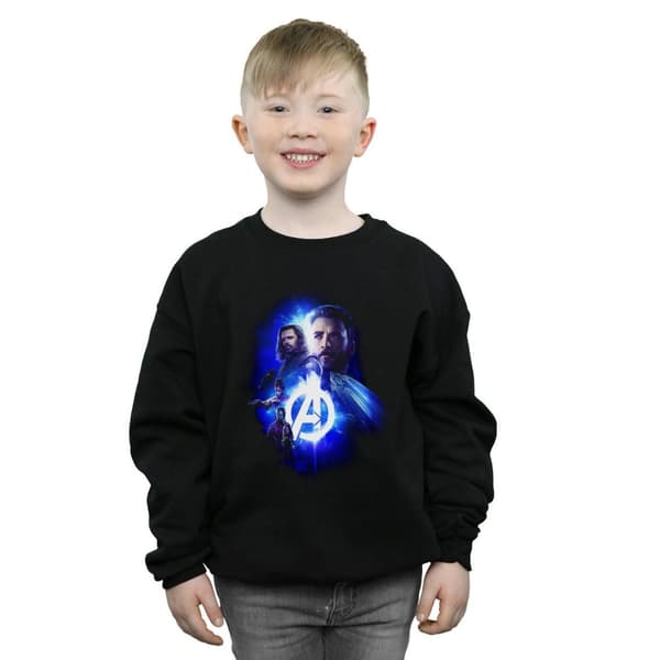 Marvel Pojkar Avengers Infinity War Cap Bucky Team Up Sweatshirt