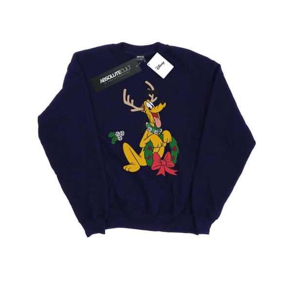 Disney Sweatshirt med julren Pluto för herrar