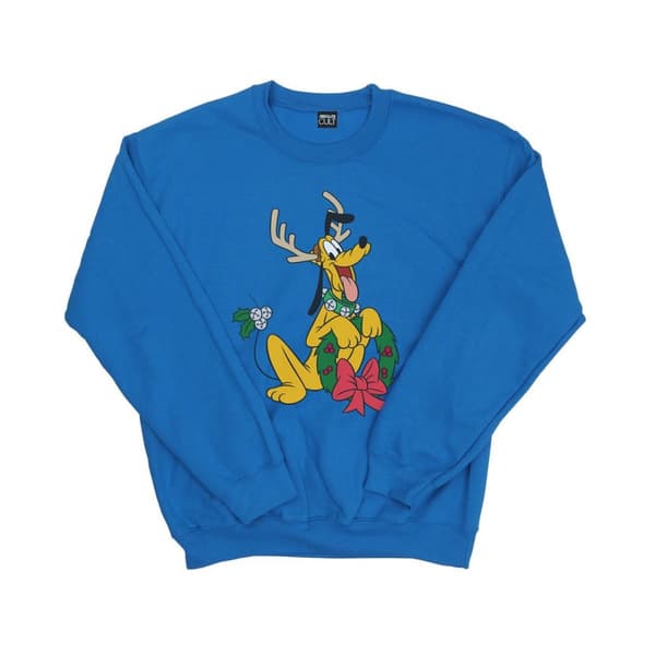 Disney Sweatshirt med julren Pluto för herrar