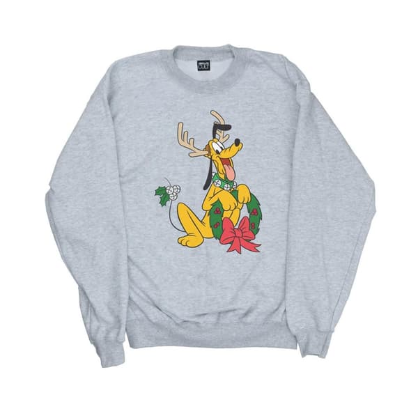 Disney Sweatshirt med julren Pluto för herrar