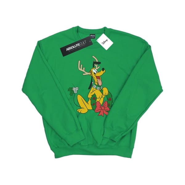 Disney Sweatshirt med julren Pluto för herrar